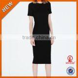 2016 Wholesale Woman Long Skirt Sexy Short Sleeve Ladies Dresses