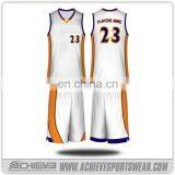 2017 latest basketball jersey design sublimation design your own logo