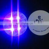 EVA+PCB Led Bottle Sticker Coaster Light up Coaster