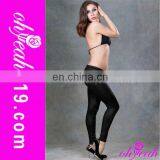 No MOQ Fashion Knitted Ladies Winter Warm Leggings With Flocking thumbnail-1