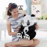 2017 Hot Sale ICTI Audited Cute Panda Plush Toy Manufacturer See Larger Image Treasure Sale Lifelike Panda Teddy Bear Plush thumbnail-6