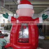 Inflatable Santa Claus Cash Money Machine for Advertising thumbnail-2