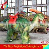 Realistic Robot Riding Dinosaur for Dinosaur Park thumbnail-3