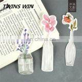 Yiwu 2018 New School Office Supplies Stationery Products Wholesale Beautiful Standard Size Vintage Paper Flower Shaped Bookmark thumbnail-5