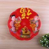 TX8008 PLASTIC SMALL SIZE ROUND PLATE CHEAP PLATE FOOD PLATE thumbnail-4