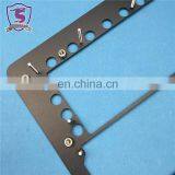 Laser Cutting Powder Coated Black Bending Welding Parts Processing Fabrication Flat Sheet Metal thumbnail-5