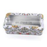 Rectangular Tin Box Cosmetic Tins With Clear Window Top thumbnail-6