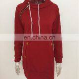 LAITE D2135 Autumn Plus Size Hoodies Dress for Women Custom Oversized Women's Hoodies Casual Dress thumbnail-7