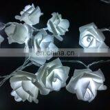 1.5 Meter 10 Rose Garland With Led Light For Wedding Event Party String Lights Red Pink Rose thumbnail-7