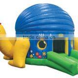 High Quanlity Customized Funny Kids Inflatable Tortoise Jumping Castle thumbnail-3