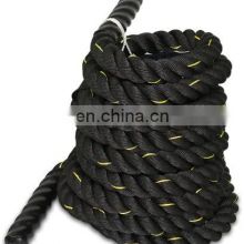 The Factory Custom Physical Training Battle Rope Fitness Throwing Big Climbing Thick Rope MMA Fighting Strength Training thumbnail-4