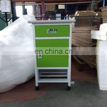 Clinic Furniture Hospital Bedside Cabinet Medical Use ABS Metal Bedside Locker thumbnail-2