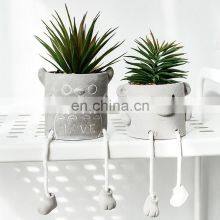 Nordic Ins Wind Simulation of Green Plant Stilts Potted Decoration Clapboard Decoration thumbnail-4