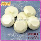 Glitter Shiny Dyeable Resin Stone With Tunnel Shank thumbnail-3