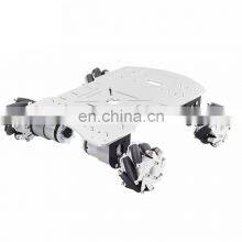Unfinished 4WD Load Capacity 10-15KG Mecanum Robot Car Smart Car Chassis Kit w/ 60mm Omni Wheels thumbnail-2