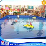 chiildren operated outdoor and indoor water play remote control boat equipment