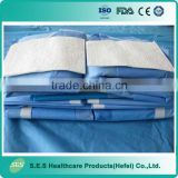 High quality sterile surgical laparoscopy drape pack for Operation Theatre use