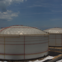 Aluminum Geodesic Dome/ Self-supporting Cover/tank Cover/ Aluminum Cover/roof/top thumbnail-5