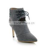 C89225A Women Genuine Leather Ankle Boots Lady Boots Lady Shoes Big Size Genuine Leather Shoes thumbnail-3
