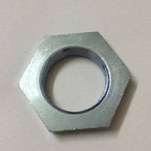 Unchamfered Hexagon Thin Nut , 4.8 6.8 Grade Thin Lock Nuts DIN Standard thumbnail-2