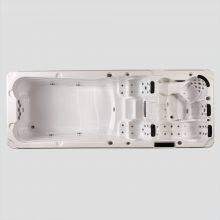 Dual Drive Infinity Swimming Pool Tub Large Home Use Acrylic Massage Whirlpool Spa Hot Tub For Sale thumbnail-3