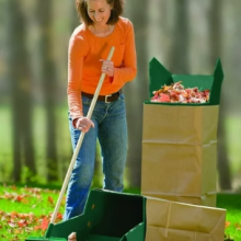 Reusable Corrugated Plastic Garden Chute – Leaf & Debris Collection Helper thumbnail-5