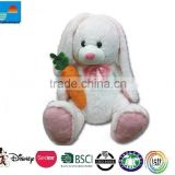 plush rabbit toy/Long legs rabbit plush toy/stuffed plush white rabbit toy
