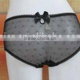 2016 Sexy Tranparent Printing Mesh Padded Cup Bra Panty Sets for Women thumbnail-5