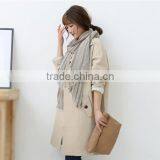 Wholesale New Style Lady Fashion Striped Voile Cotton Scarf Quality Choice thumbnail-3