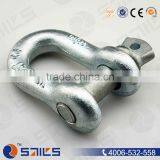 Carbo Steel C1045 Drop Forged us Type Screw Pin Chain Shackle G-210 55t d Shackle thumbnail-1