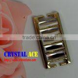 2015 Fashion Rhinestone Buckle, Crystal Rhinestone Ribbon Buckle for Bikini Decoration thumbnail-3