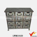 Galvanized Tin Metal Small Drawing Cabinet thumbnail-2