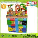 Four Sides Educational Wooden Cube Box Game Kindergarden Activity Play Cube Center Baby Toys Quality Choice thumbnail-3