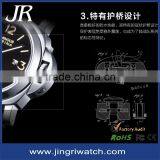 2015 Popular Own Logo Elegant Watch Genuine Leather Strap Brand Watches Men Watch thumbnail-5