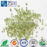 4" Fashion Fruit-green Opaque Bugle Glass