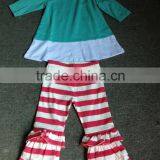 Persnickety Clothing Set Toddler Girls Ruffle Pant Set Boutique Summer Outfits thumbnail-1