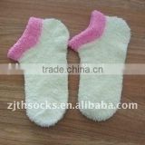 soft baby warmed socks microfiber colorful socks
