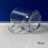 230ml Round Shape Glass Drinking Mug With Handle thumbnail-3