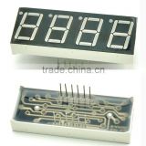 7 Segment LED Numeric And Character Display Module ( 0.5'' 0.56" Red 4 Digits Characters Common Anode ) Clock