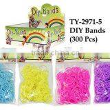 2014 Fashion Rubber Bands Diy Loom Bands Kit ,colorful Crazy Loom Bands Wholesale for Children With Hooks, S-clips and Y-holders thumbnail-1