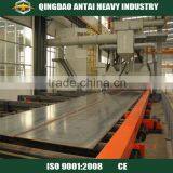 Roller Conveyor Type Steel Plate and H Beam Cleaning Shot Blast Mahcine thumbnail-1