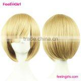 Cheap Brown Straight Short Wig for Everyone thumbnail-4