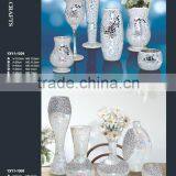 Beautiful Glass Mirror Mosaic Vase