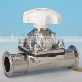 Stainless Steel Sanitary Welded Straight Diaphragm Valve thumbnail-1