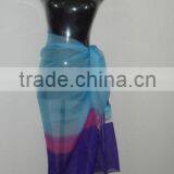 Beach Pareo / Rayon Pareo / Polyester Pareo / Viscose Pareo Beach Scarf thumbnail-1