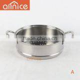 Allinice-Professional 18/0 Stainless-steel 15-qt.steamer Pot Set Passed FDA LFGB With Steel Cover and SS Handle&knob thumbnail-5