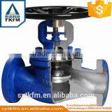 2015 TKFM Hot Sale Gas Medium DIN Standard Bellow Seal Api598 Flanged Globe Valve A216 Wcb thumbnail-2