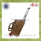 Stripe PU Material High Quality Steel Trolley China Supplier Lightweight Duffle Bags thumbnail-3