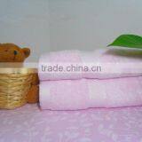 Bamboo Fiber Hair Towell With Jacquard