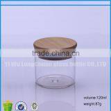 120ml Airtight Hot Selling Glass Bottle With Bamboo Lid thumbnail-2